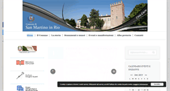 Desktop Screenshot of comune.sanmartinoinrio.re.it